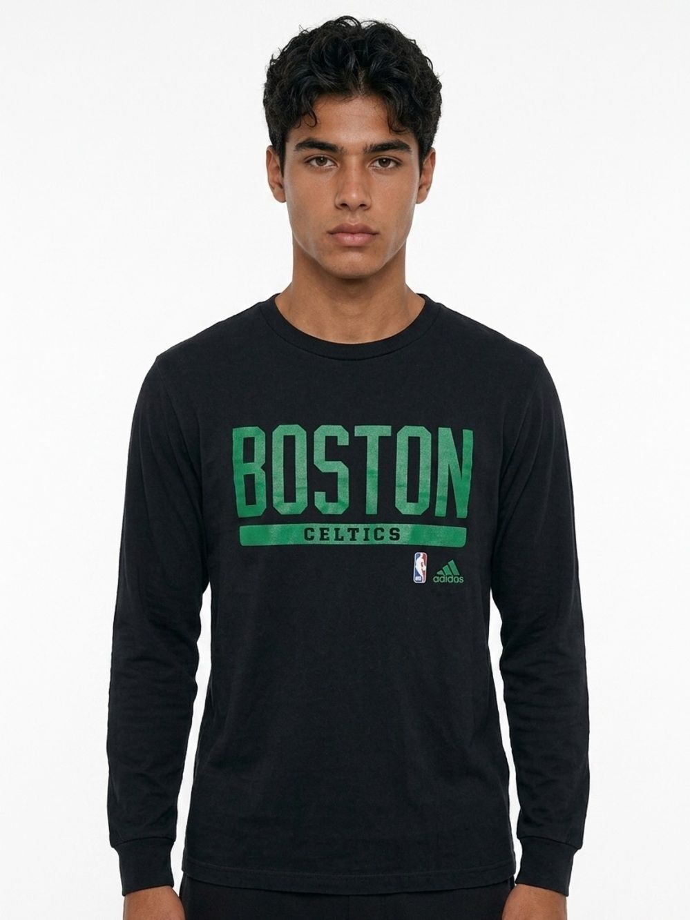 ADIDAS | Boston Celtics Long Sleeve NBA Shirt S